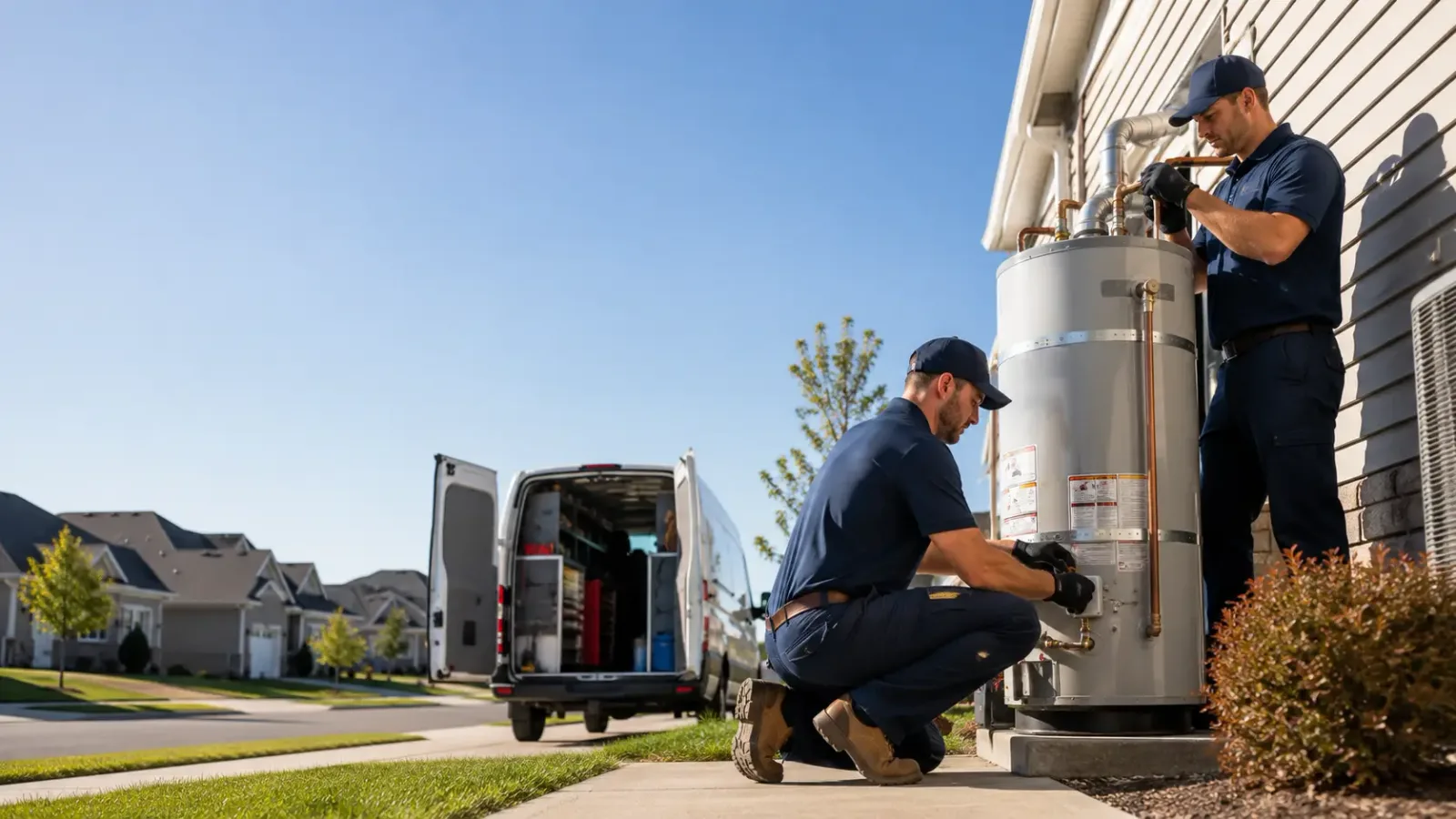Water Heater Installation in Frontenac, MN